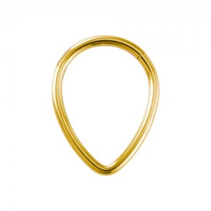 Piercing Segment Modelo 25 Aço PVD Gold